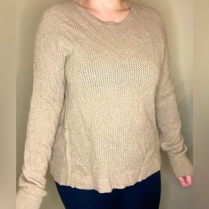 Patagonia Tan Long Sleeve Sweater